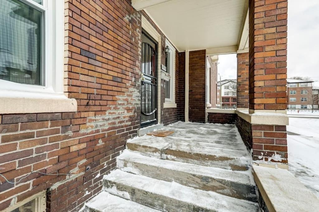 디트로이트 Luxe Mid-Century Styled Historic Townhouse #1 빌라 외부 사진