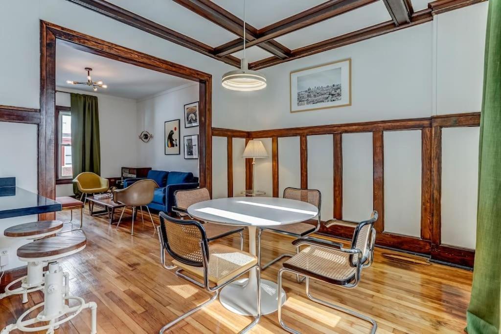 디트로이트 Luxe Mid-Century Styled Historic Townhouse #1 빌라 외부 사진