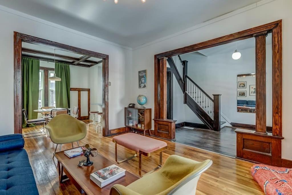 디트로이트 Luxe Mid-Century Styled Historic Townhouse #1 빌라 외부 사진